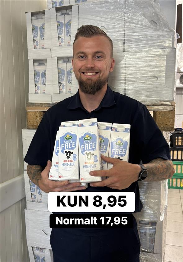 1 liter Laktosefri Mini mælk