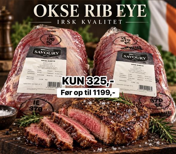 Fersk Okse Rib Eye