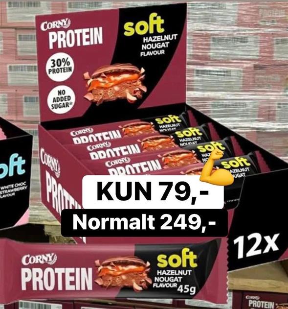 1 kasse Corny protein