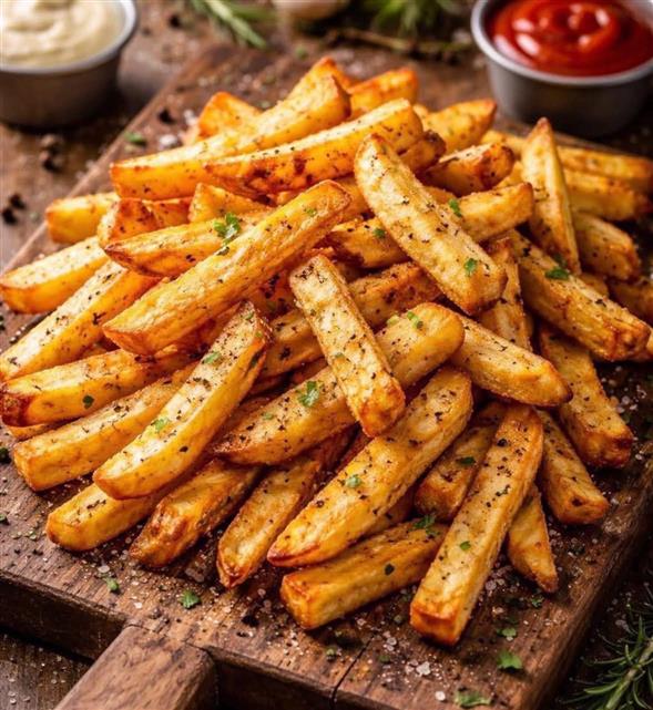 1 pose Steakhouse pommes