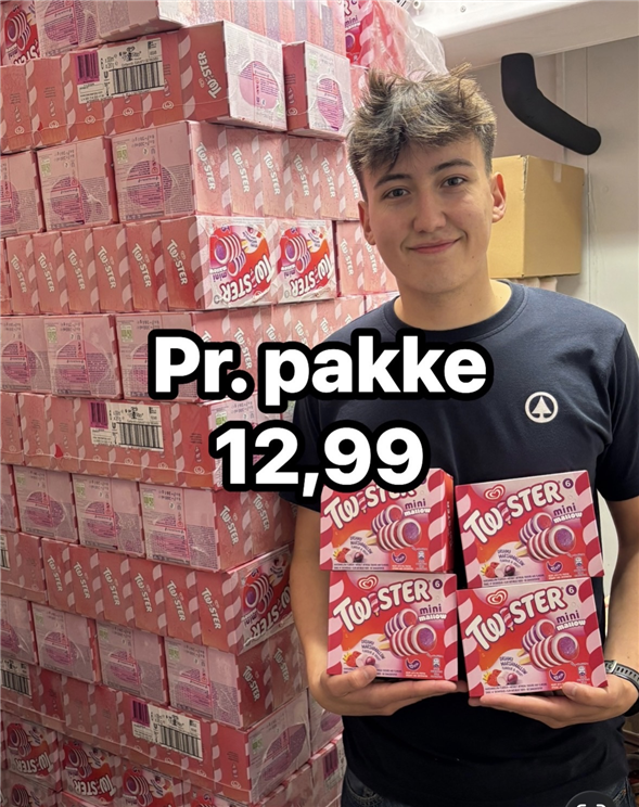 1 pakke Twister is