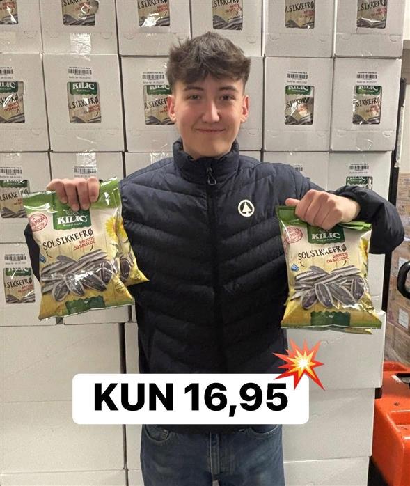 1 pose Kilic Solsikkefrø