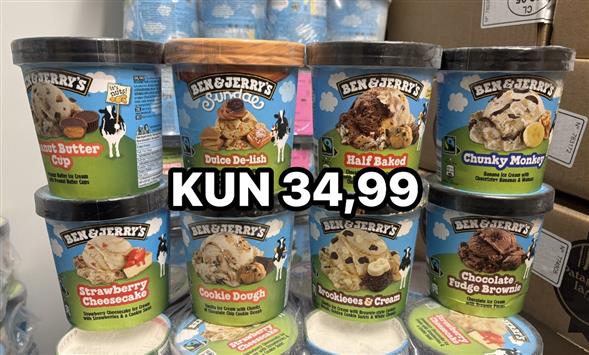 1 x Ben&Jerrys is