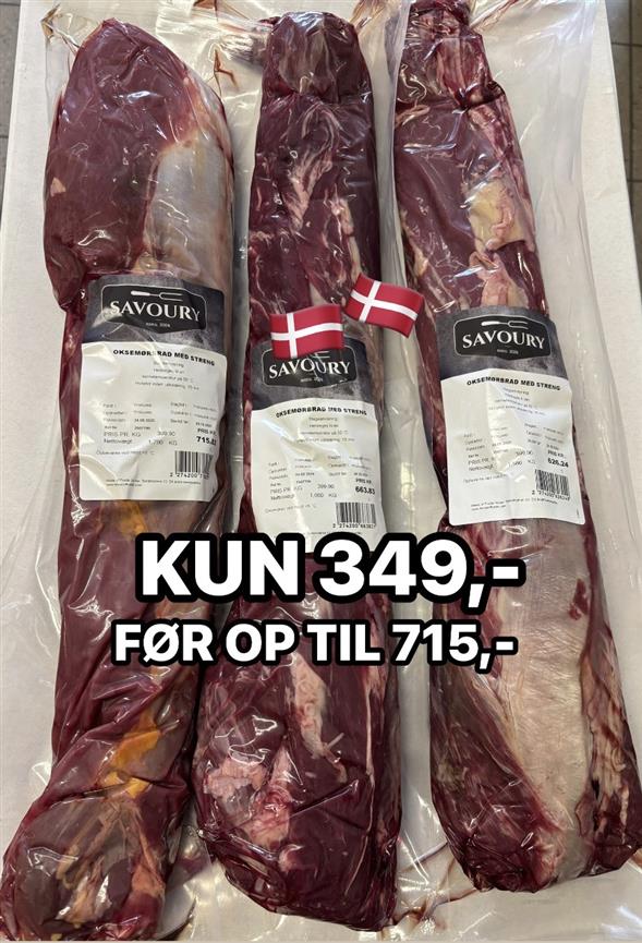 Fersk Oksemørbrad
