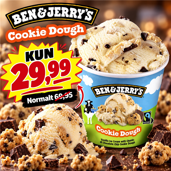 1 x Ben&Jerrys Cookie Dough