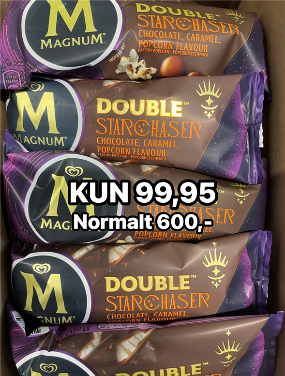 1 kasse Magnum is