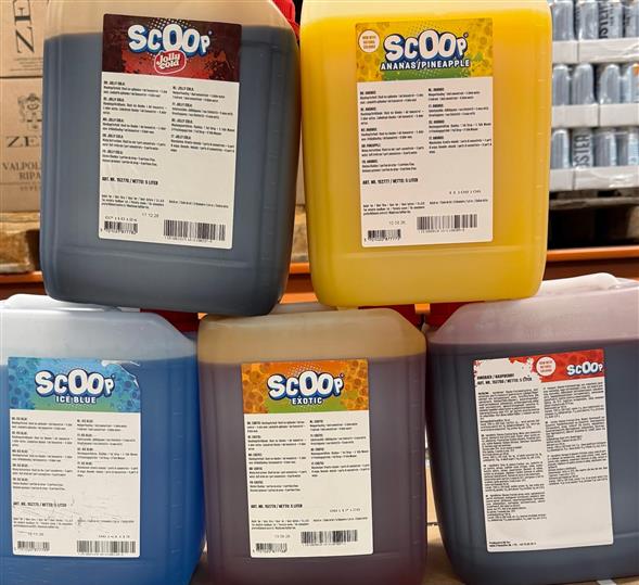 5 liter Scoop saft