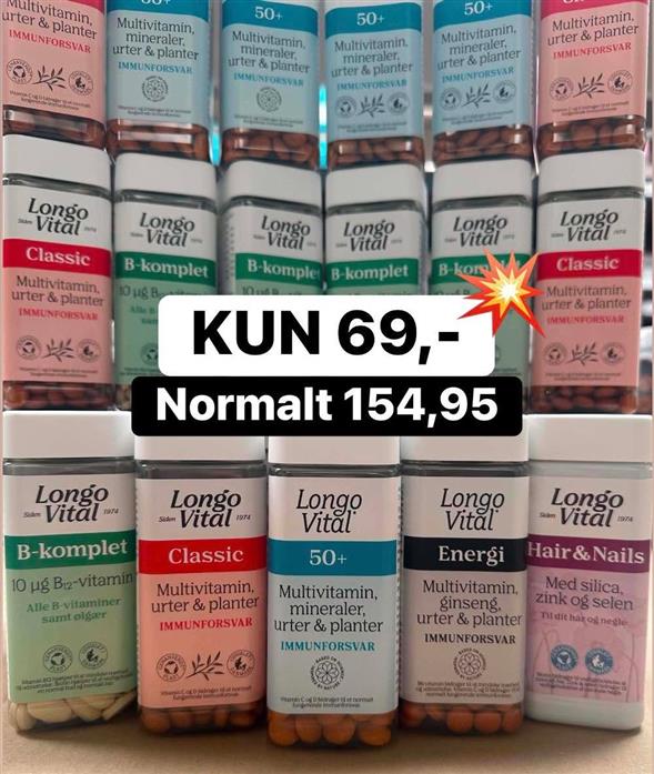 Longo Vital vitaminpiller