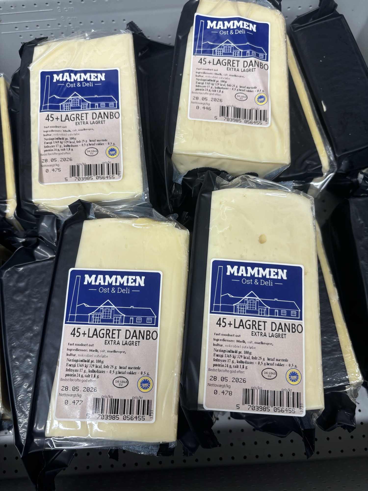 Mammen Extra lagret ost