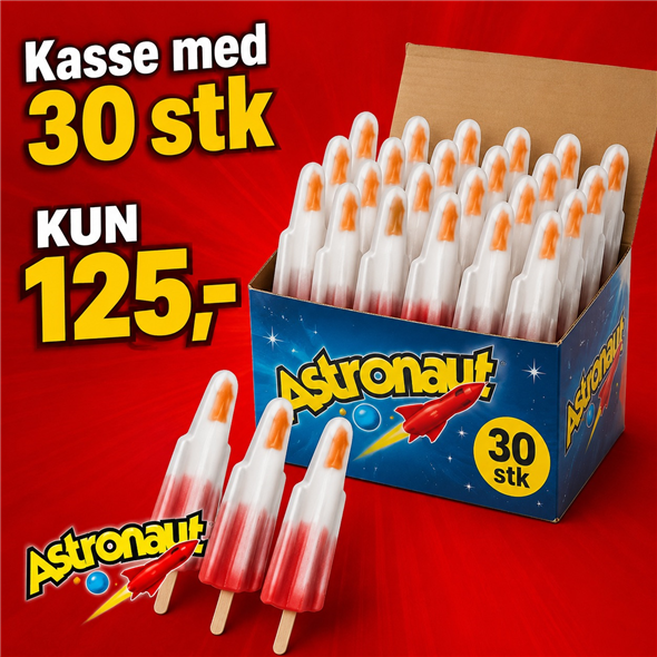 1 kasse Astronaut is