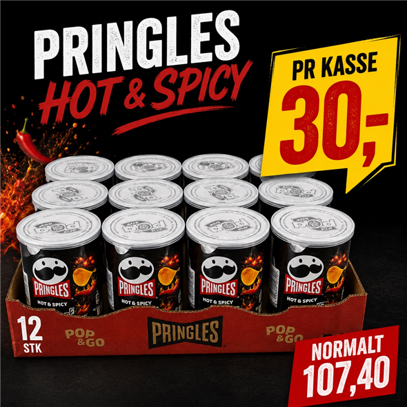 1 kasse Pringles