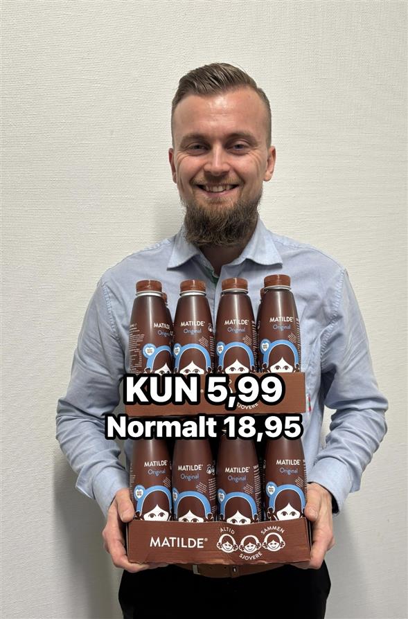 1 flaske Matilde Kakaomælk