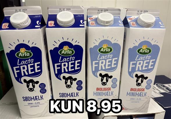 1 liter Laktosefri mælk