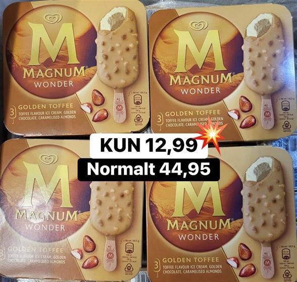 1 pakke Magnum is