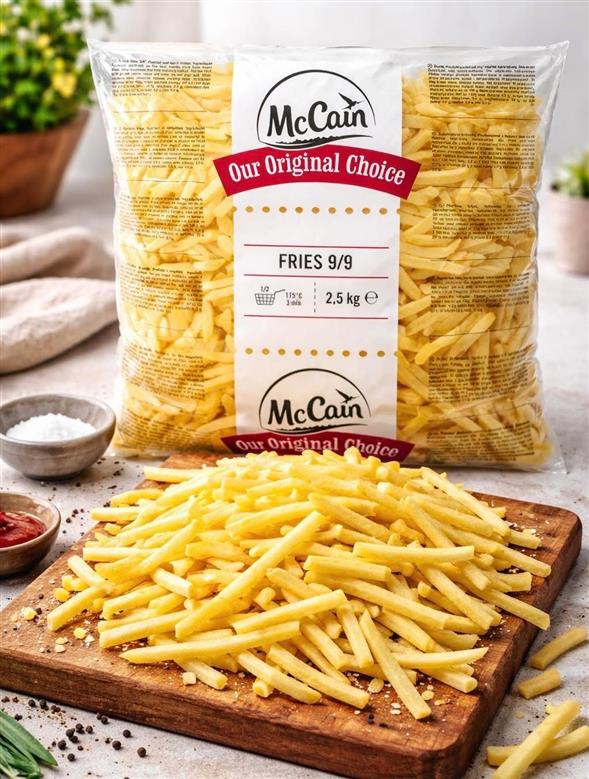 1 pose McCains pommes