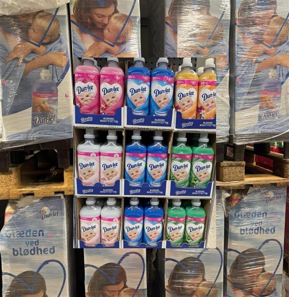 1 flaske Dun-let skyllemiddel