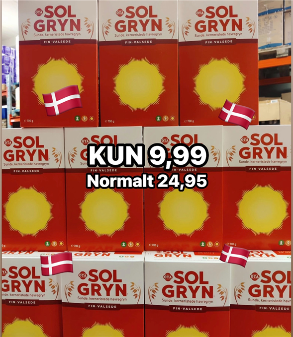 1 pakke Ota Solgryn