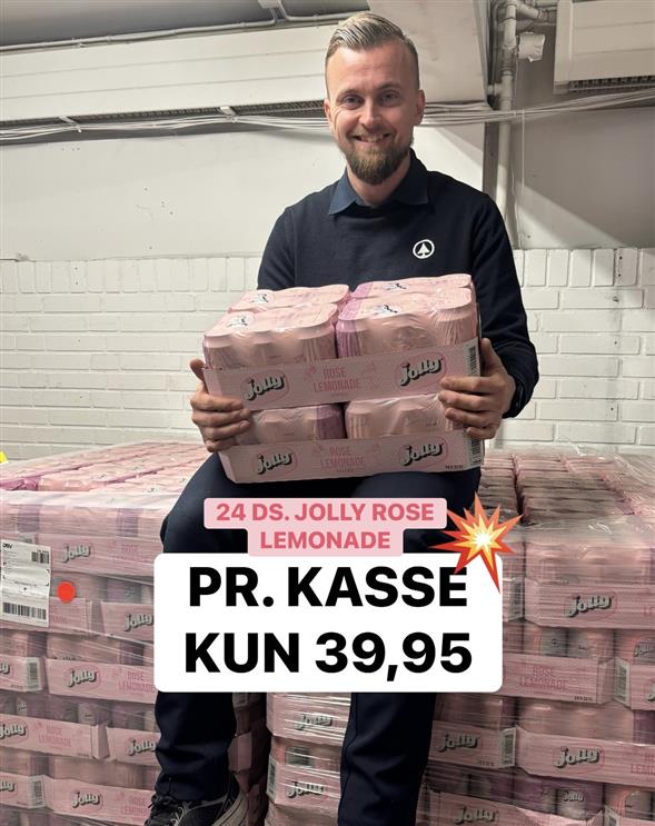 1 kasse Jolly Rose Lemonade