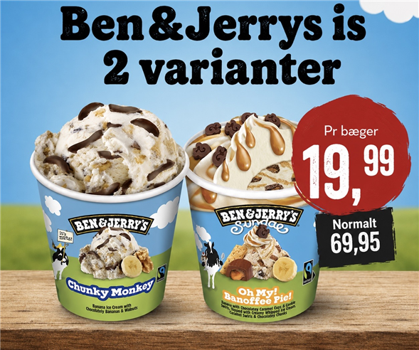 1 x Ben&Jerrys is