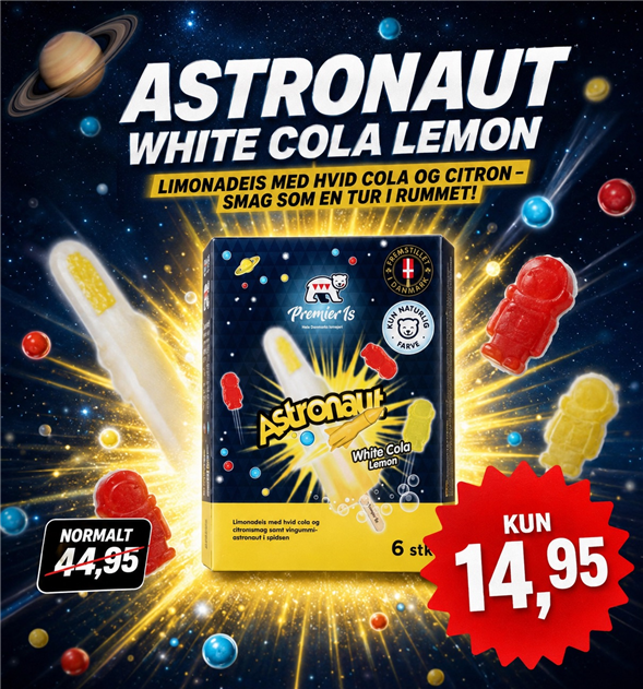 1 pakke Astronaut is