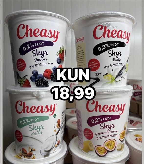 1 x Cheasy skyr