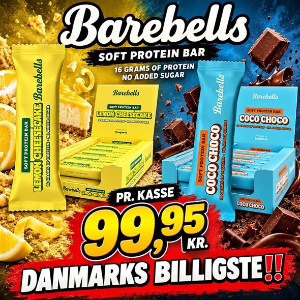 1 kasse Barebells Proteinbar