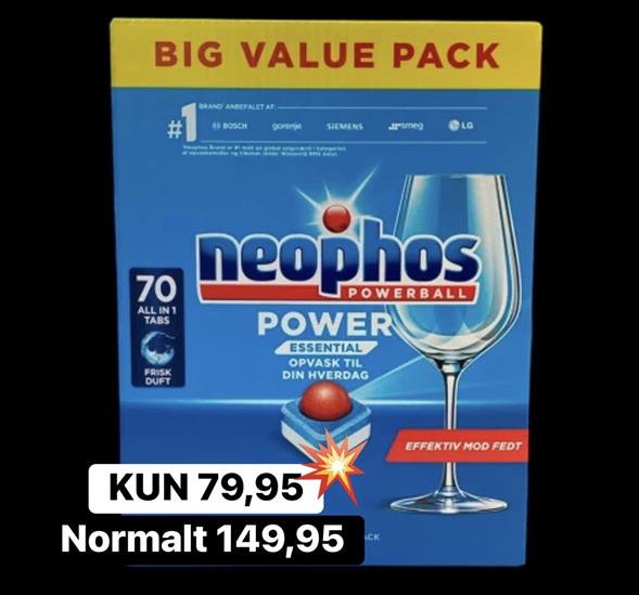 Neophos opvasketabs