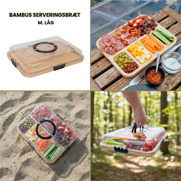 Bambus serveringsfad