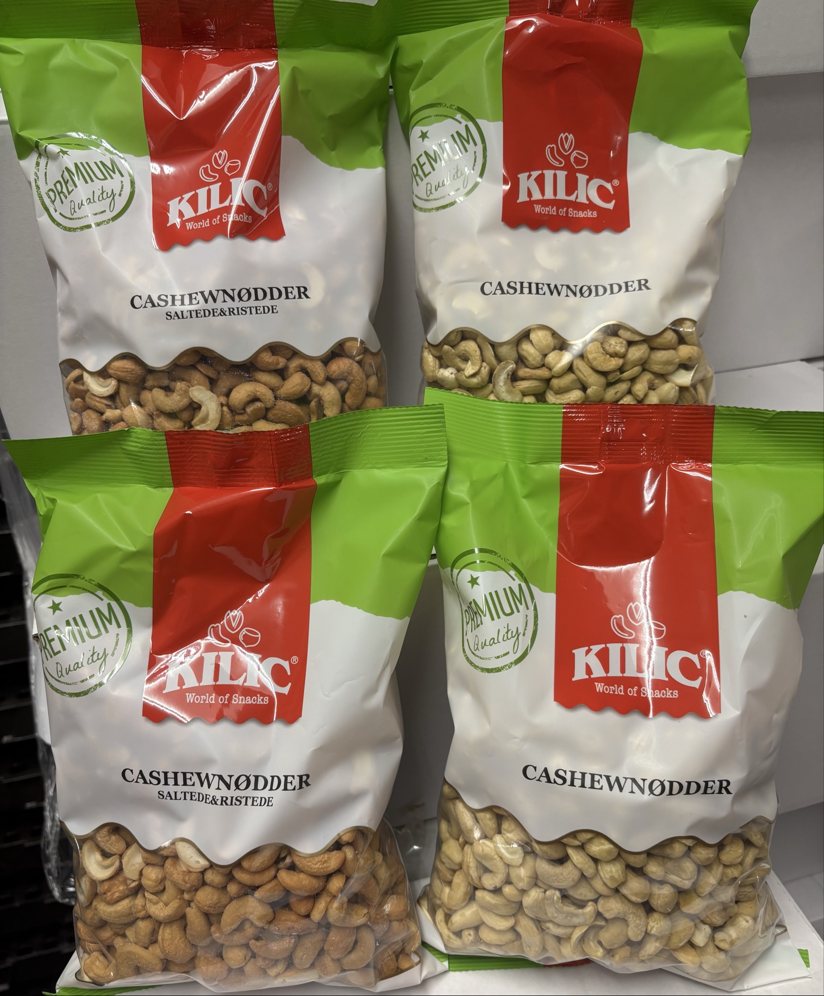 1 pose Kilic Cashewnødder