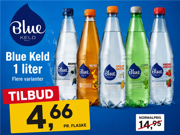 1 flaske Blue Keld