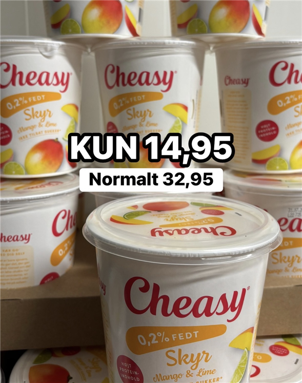 Cheasy skyr Mango&Lime