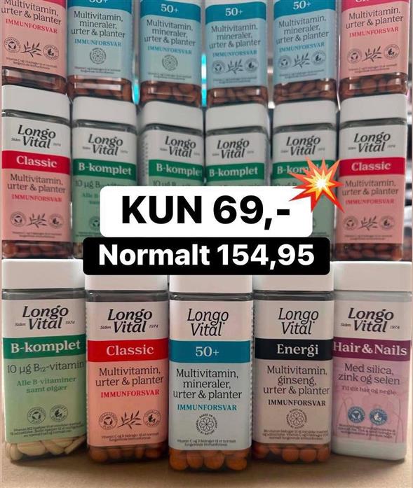 Longo Vital vitamin piller