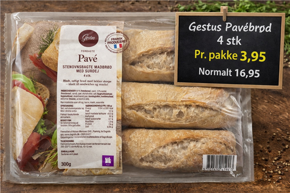 Gestus Pave Brød