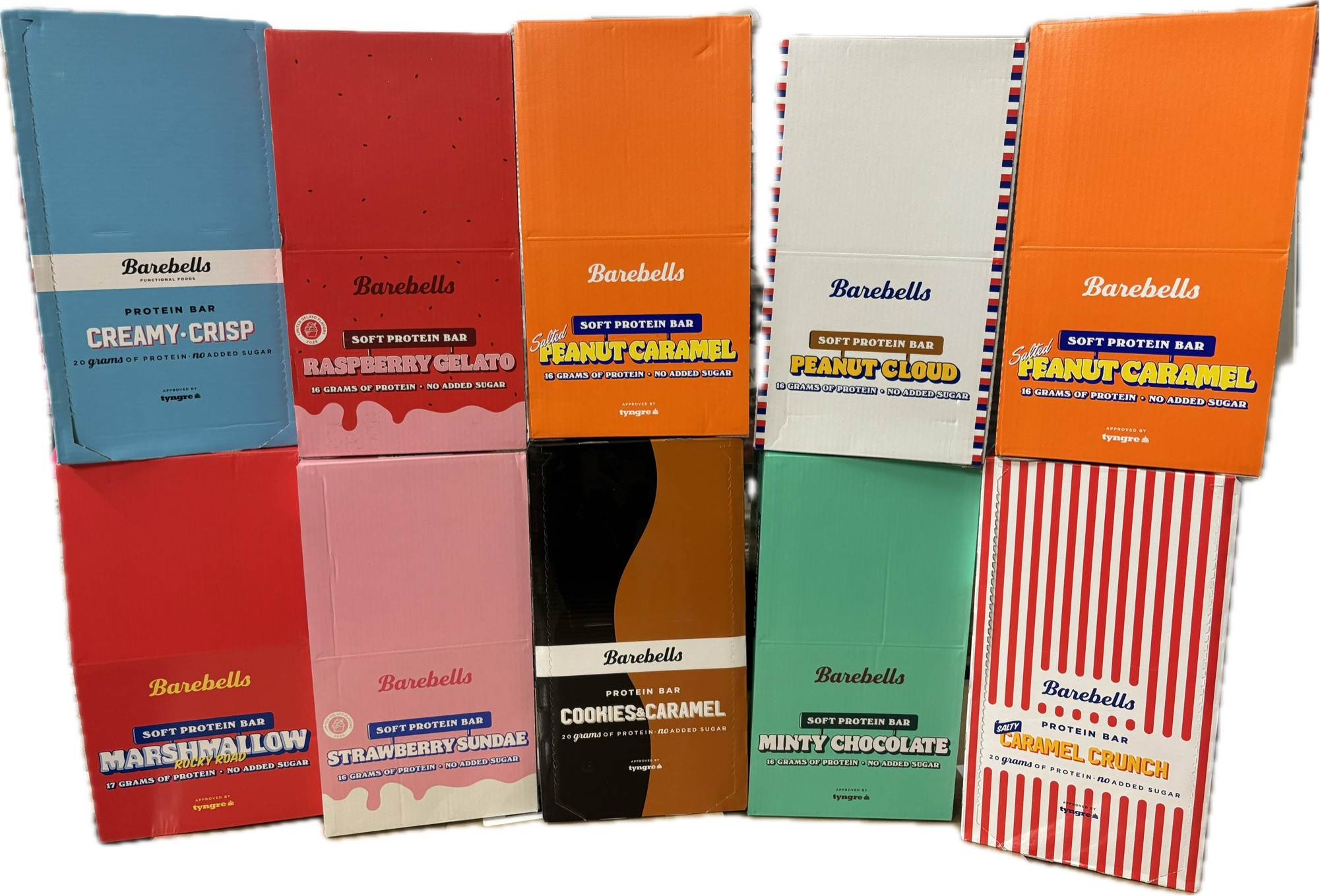 1 kasse Barebells proteinbar