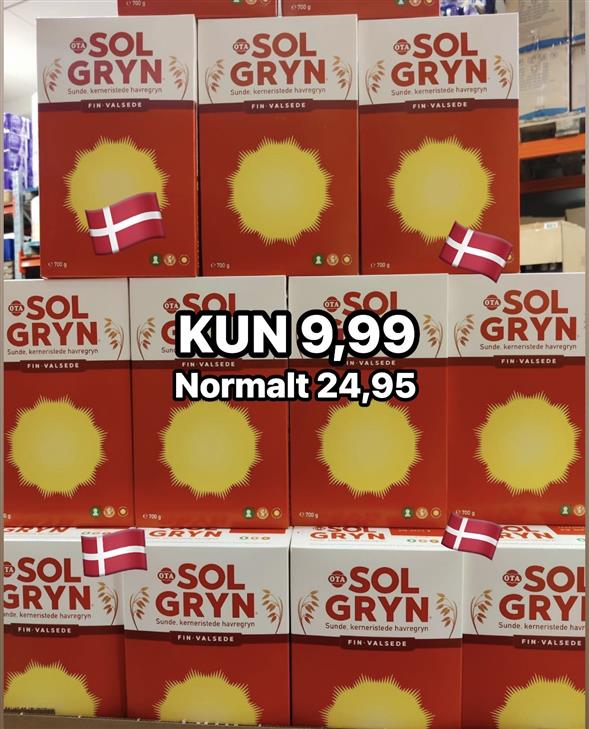 1 pakke OTA Solgryn