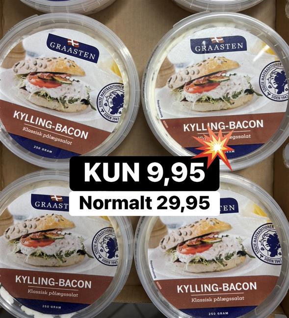 Graasten Kylling-Bacon salat