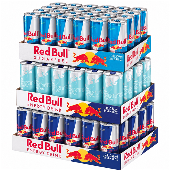1 kasse Red Bull Energy