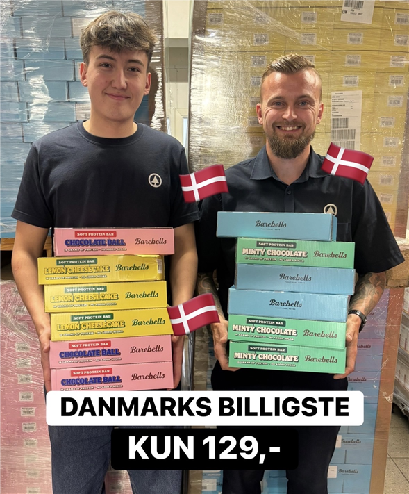 1 kasse Barebells protein bars