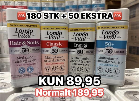 Longo Vital Vitaminpiller