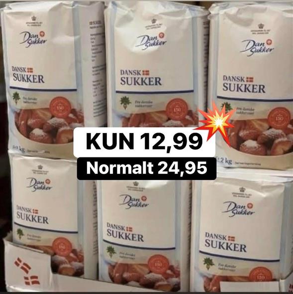 2 kilo Dansk sukker