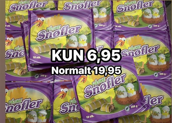 1 pakke Karen Volf påskesnøfler