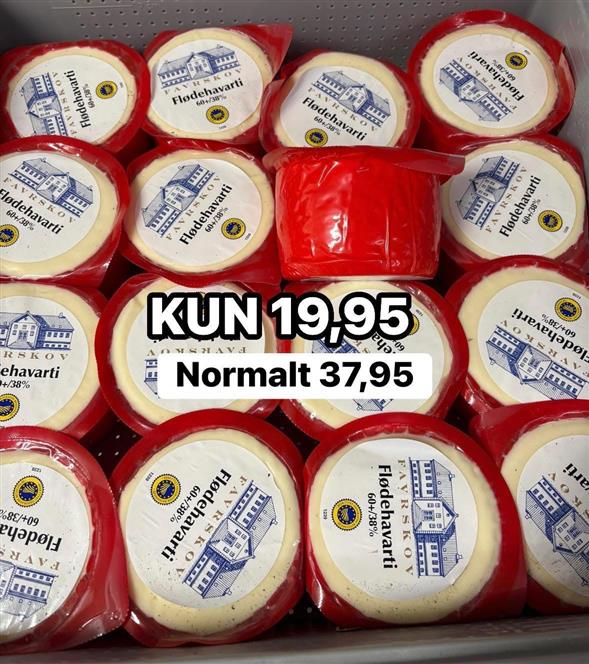 Rund havarti ost