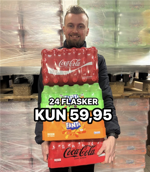 1 kasse sodavand