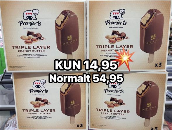 1 pakke Premier is