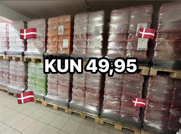 1 kasse sodavand
