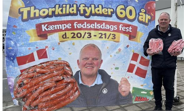 1 kasse Røde Hotdogpølser