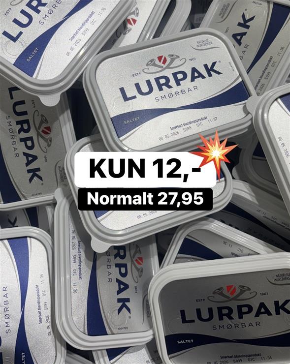 1 pakke Lurpak Smør