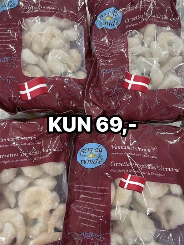 1 pose Vannamei rejer