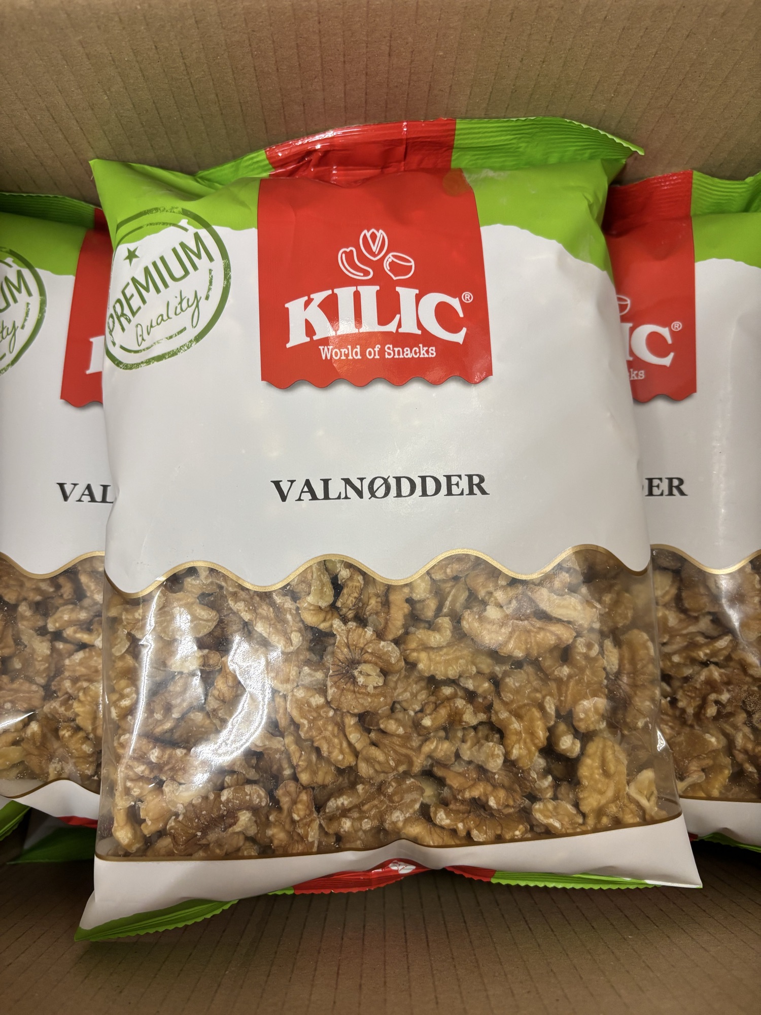 1 pose Kilic valnødder