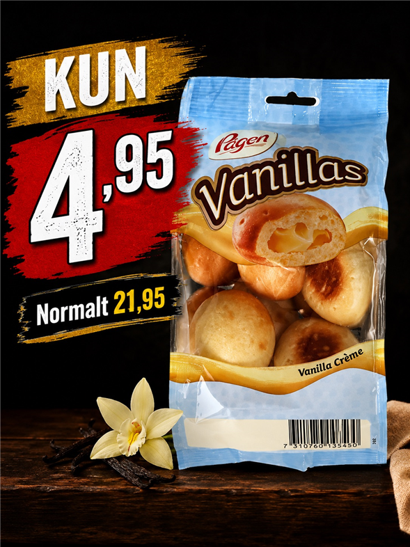 1 pose Pågen Vanillas